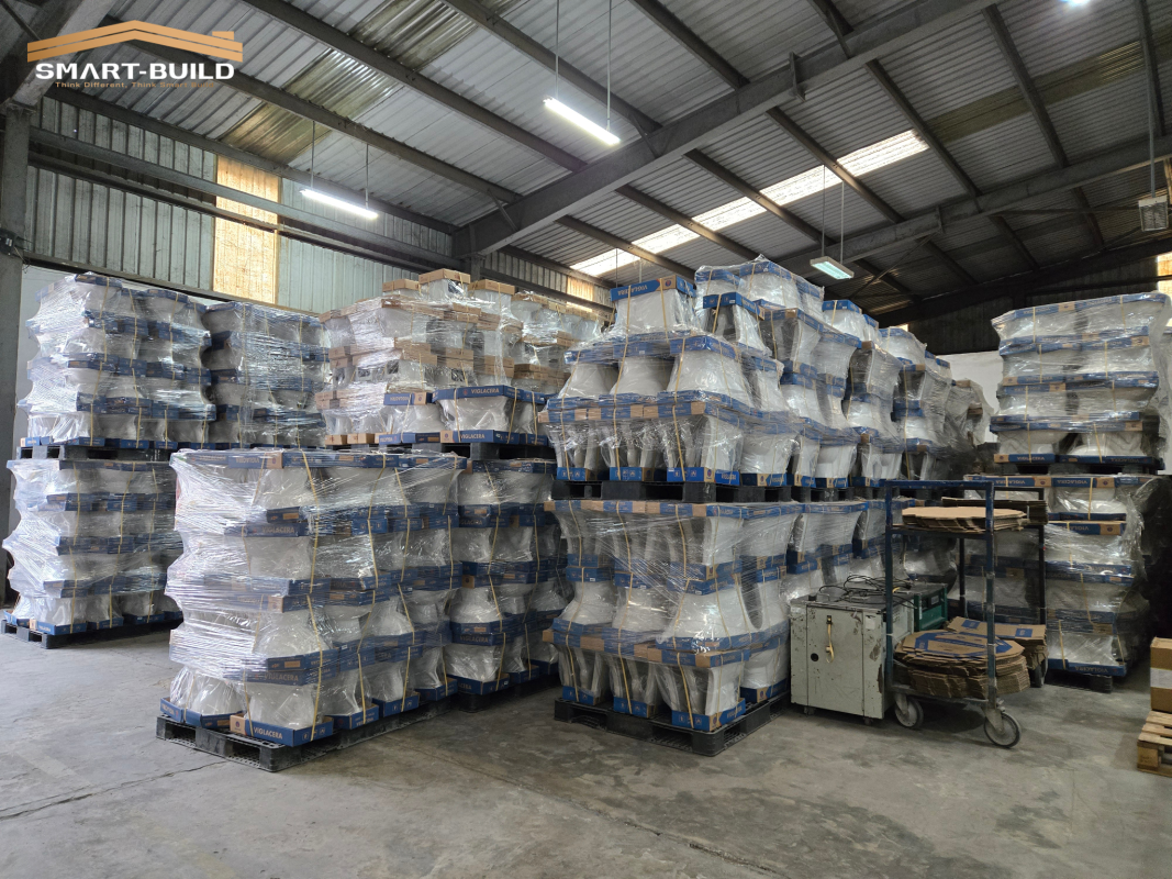 Tham quan nhà máy Viglacera và Smart Build - Nhà phân phối Platinum sứ vệ sinh và sen vòi Viglacera