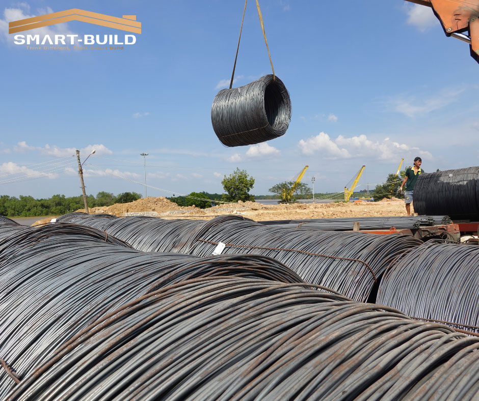 Smart Build hỗ trợ vận chuyển  miễn phí đến tận chân công trình