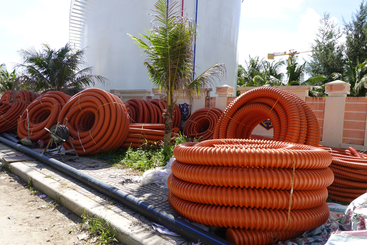 Cáp Cadivi được Smart Build bàn  giao tại công trình của dự án Vùng 5 Hải quân